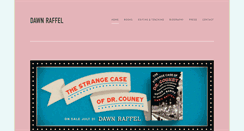 Desktop Screenshot of dawnraffel.com